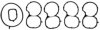GLASER M59515-00 Gasket Set, intake manifold